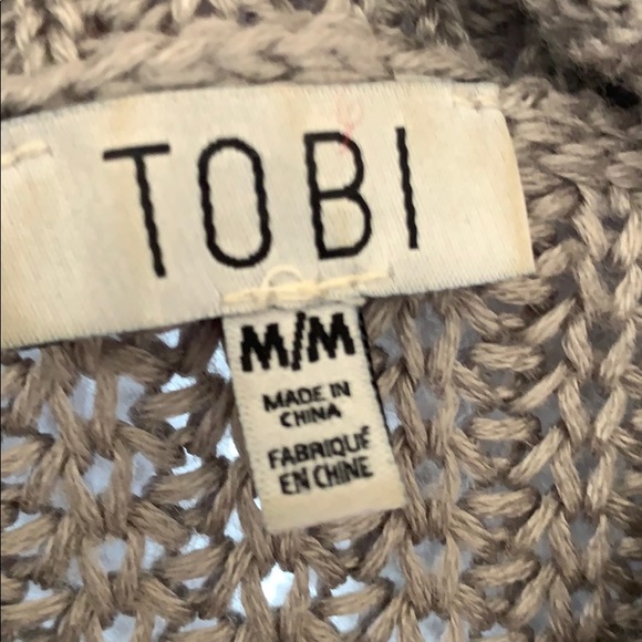 Cozy grey turtleneck from TOBI - Picture 2 of 2